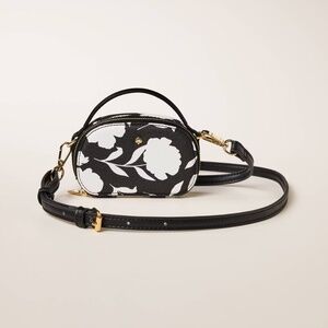 Kate Spade X Target Mini Crossbody Bag Rose Black White